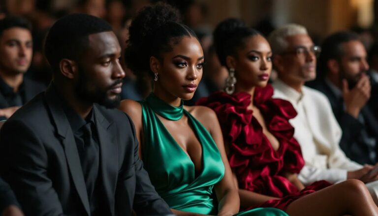 Front Row at Zac Posen