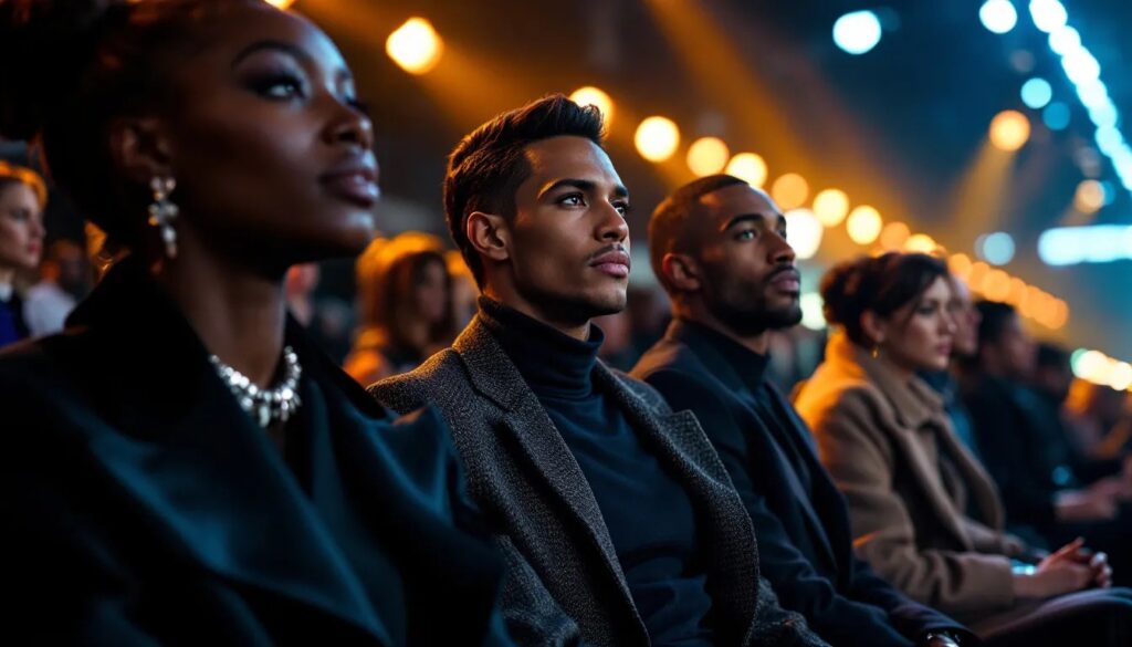 DKNY Front Row Front Row at DKNY