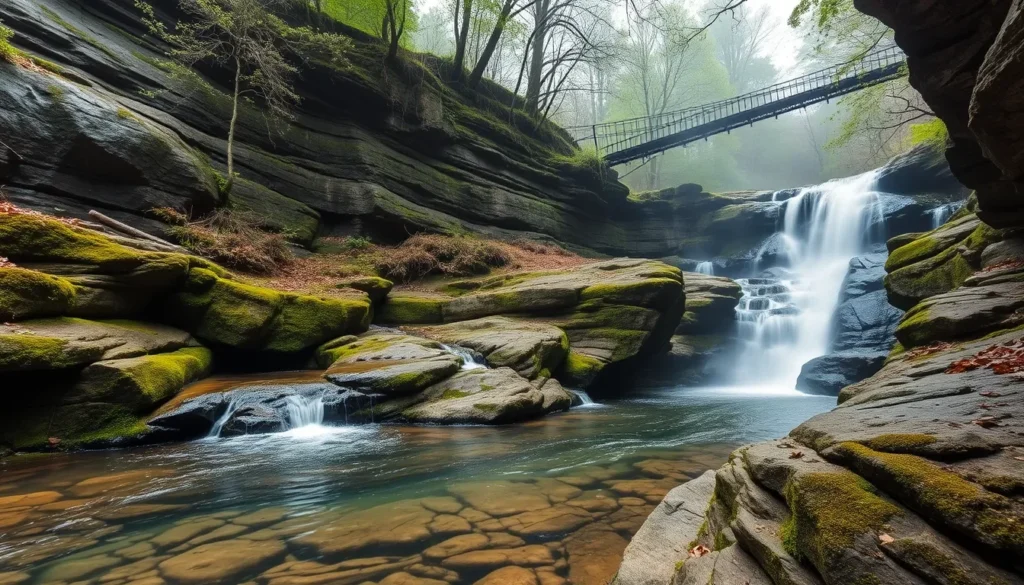 Patapsco Valley Grist Mill Trail & Cascade Falls - Patapsco Valley State Park trail Baltimore Scenic Photography