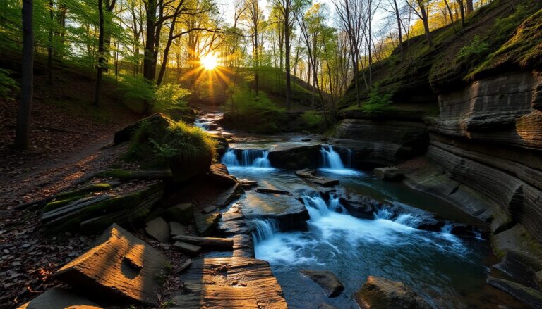 Patapsco Cascade Falls: Catonsville, MD